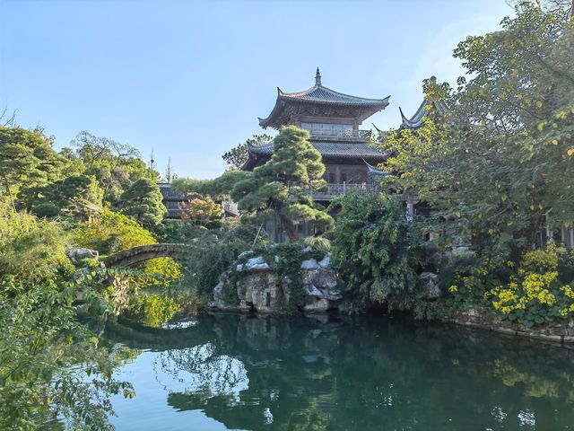 漱芳禪園禪意濃。