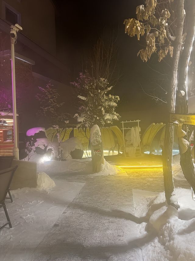 戶外天然溫泉攻略｜雪景溫泉好美啊！！