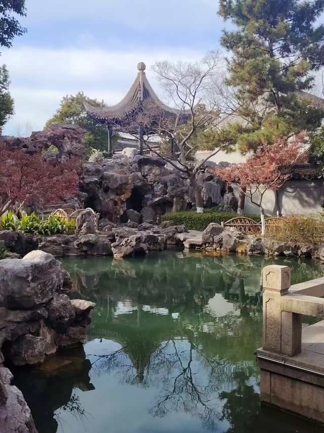 羨園裏，到處臘梅香