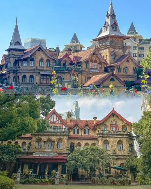 花園城堡馬勒別墅,法式洋房,英式下午茶