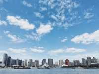 在世博慶典廣場曬太陽真是上海冬日最CHILL的正經事