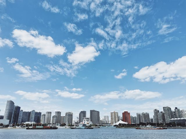 在世博慶典廣場曬太陽真是上海冬日最CHILL的正經事