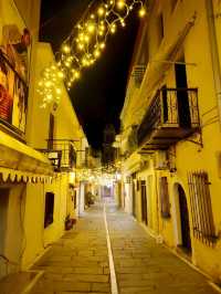 Night Stroll Through the Enchanting Streets of Rethymno 🌙🏛️