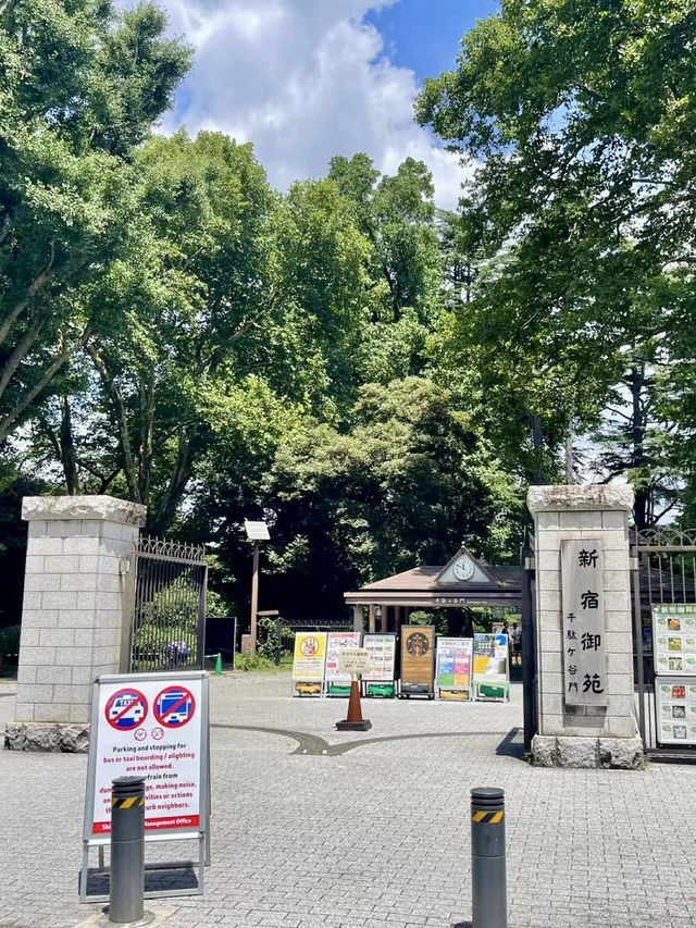 四季之美：新宿御苑的自然詩篇與都市魅力