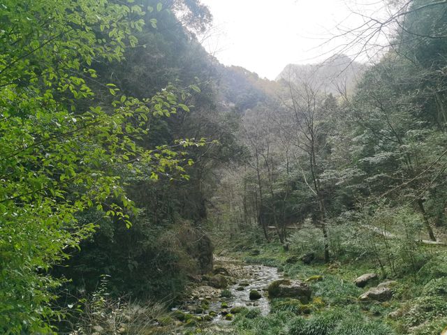 中壩大峽谷天然氧吧  陝西石泉縣遊