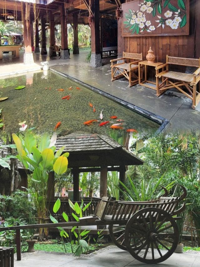 西雙版納避世秘境！躺進雨林裡的傣泰風情院墅