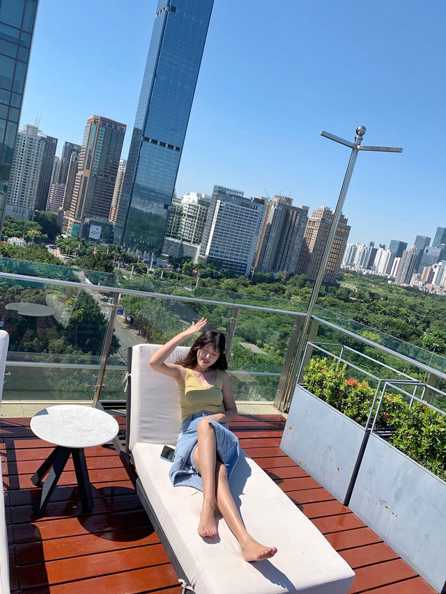 深圳高空秘境！無邊泳池秒穿東南亞🌊