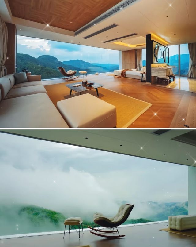 磐安·磐山雲隱打卡懸崖無邊泳池嘅山野山居