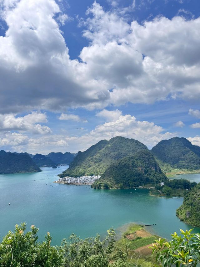 靖西“水上桂林”渠洋湖～～領略不一樣的異國風情