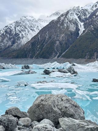 น่าทึ่ง! ธารน้ำแข็งแทสมันพาคุณย้อนเวลากลับไปสู่ยุคน้ำแข็ง