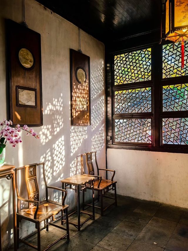 蘇州園林秋景美如畫一秒穿越古代當住園主人