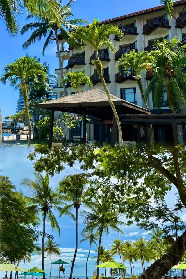 亞庇海邊酒店staycation,推門見椰林沙灘,海風裡藏著 亞庇海邊酒店staycation,推門見椰林沙灘,海風裡藏著