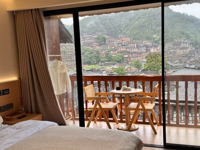 千戶苗寨找到一家特別適合拍照的民宿