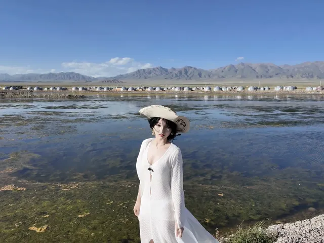 交換一張你在茶卡鹽湖的照片