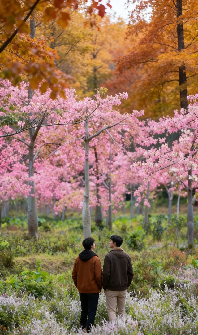 廣東冬日秘境|闖入鶴山粉色花海,邂逅浪漫「粉色雪」 廣東冬日秘境|闖入鶴山粉色花海,邂逅浪漫「粉色雪」
