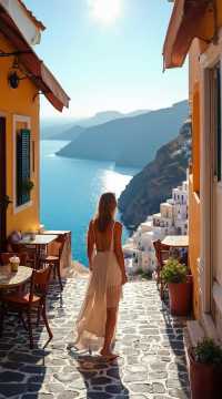 聖托里尼,食色皆浪漫