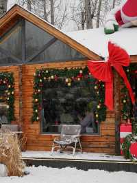 北京初雪在禧園撞進童話鎮啦！