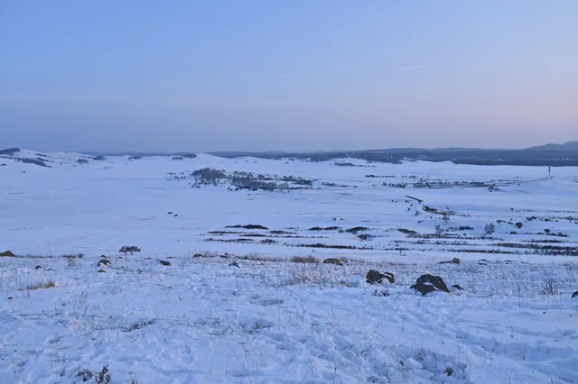 冬天看雪我還是決定去烏蘭布統...