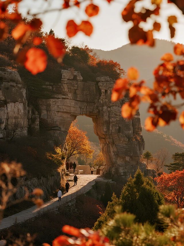 石門坊親子紅葉季！帶娃沉浸式感受秋日浪漫