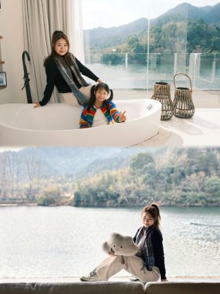 Lying back and enjoying the ancient dam and painting village, I could stay at this riverside homestay a hundred times