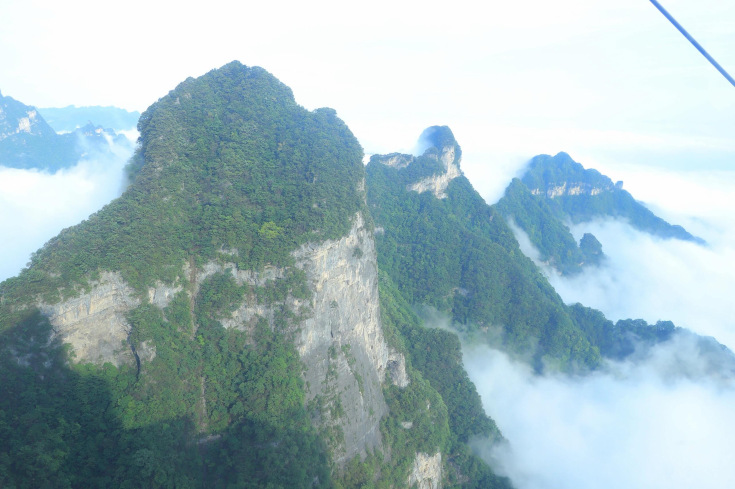 The Tianmen Mountain Express Cableway has officially resumed