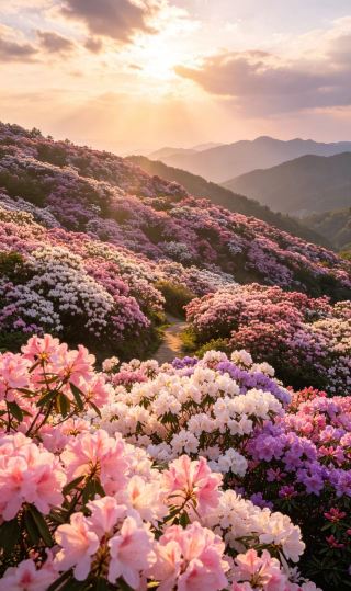 置身百里杜鵑花海才懂自然無聲的治癒力量
