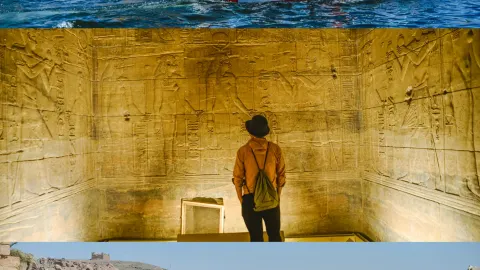 A group of people spent 20 years salvaging a thousand-year-old temple from the water — traveler post in Aswan
