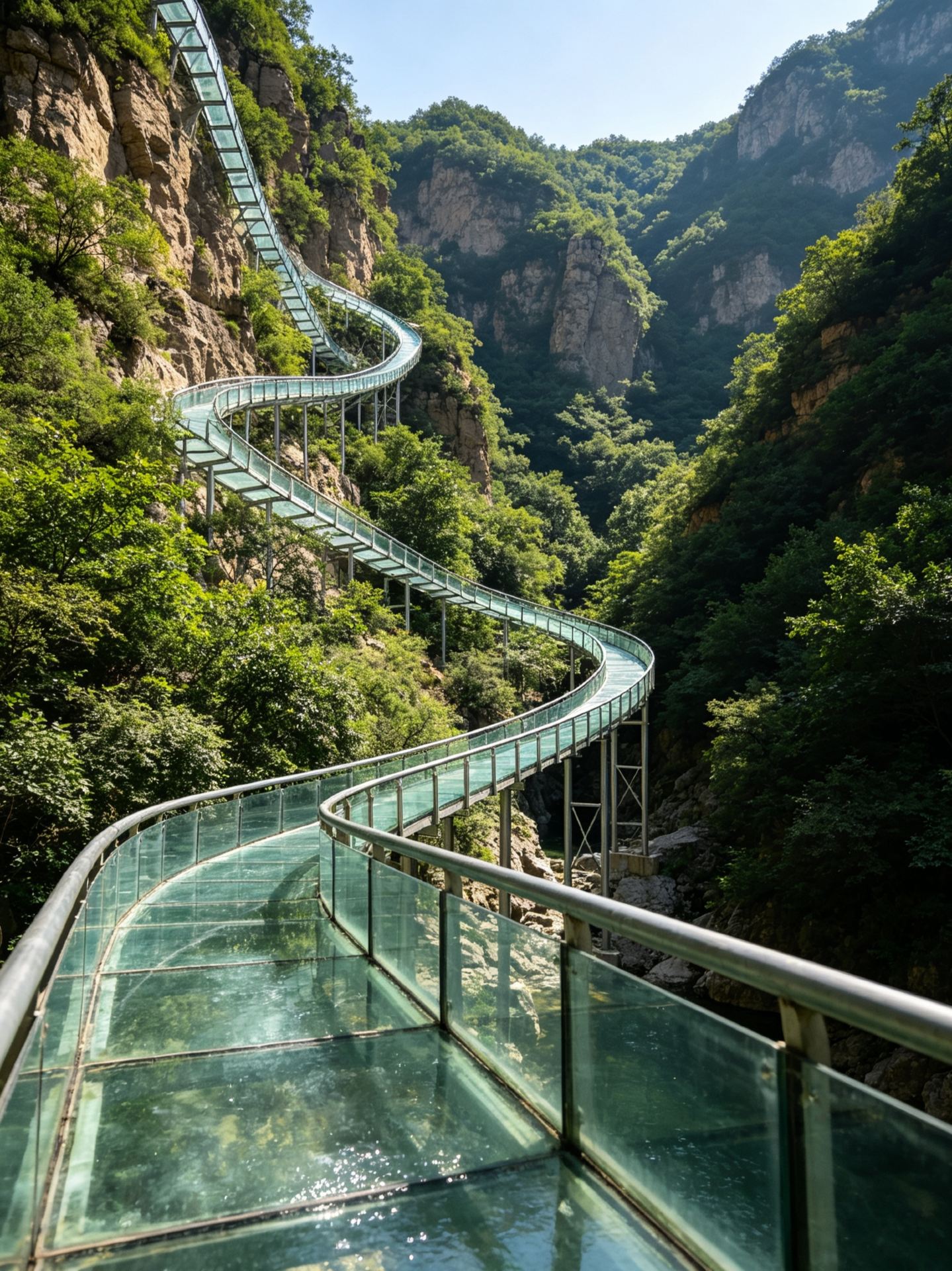 Don’t just focus on the beach when playing in Qinhuangdao! One ticket covers both sections of the riverside cliff double rafting for excitement and relaxation