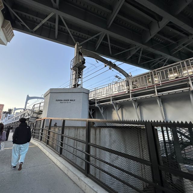 【東京】隅田川にかかる新しいルート！すみだリバーウォーク