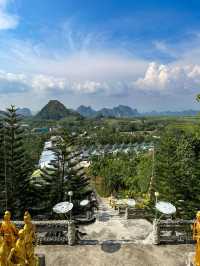 Mountain Buddha Temple in Krabi