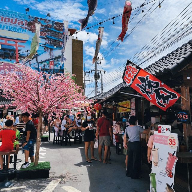 ตลาดปลาบางแสน ตลาดปลาสไตล์ญี่ปุ่น