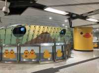《🐤期間限定黃鴨主題車站🚇》