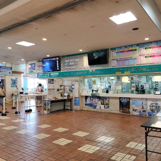 【沖縄】慶良間諸島へは『とまりん』からフェリー✨