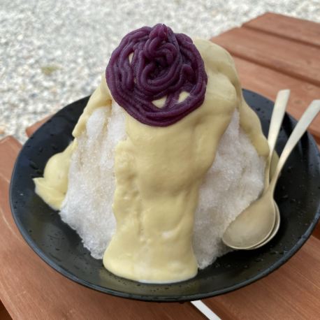兵庫県加古川「芋まさ」芋づくしかき氷スタートしたので食べに行ってき