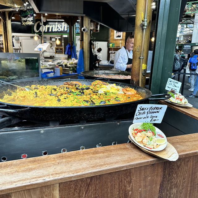 #Borough Market, London, UK 😋😋😋 Jul 2023 satisfying my stomach 🤭