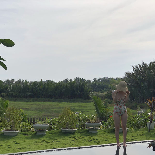 푸릇푸릇한 뷰가 사방에 펼쳐져있는 호이안 리조트