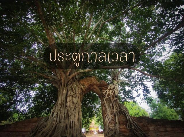 ทะลุผ่านประตูกาลเวลา ที่วัดพระงาม 🙏🏻🙏🏻
