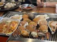 조개구이를 무한으로 (feat.고기도!)  아산 조개마을