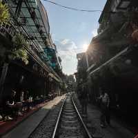 Wonderful Hanoi Train Street