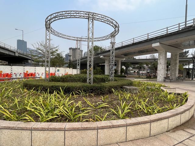 舊啟德機場設計概念為藍本 @ 世運花園