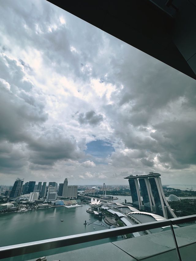 Sunday Roast with wagyu + view of MBS 🤭