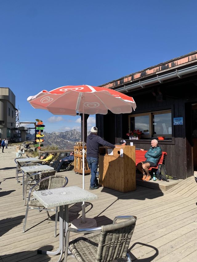 몽블랑뷰 보며 마시는 몽블랑 맥주🍺