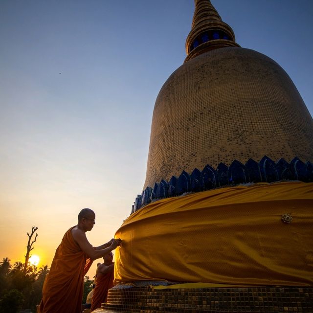 ภาพหาชมยาก ที่พระบรมธาตุสวี ณ ชุมพร 