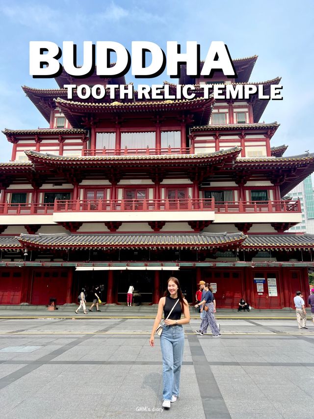เที่ยวชมวัดพระเขี้ยวแก้ว ในสิงคโปร์ 🇸🇬