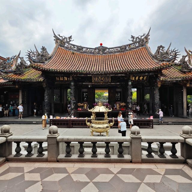 Famous Old Temple in Taiwan
