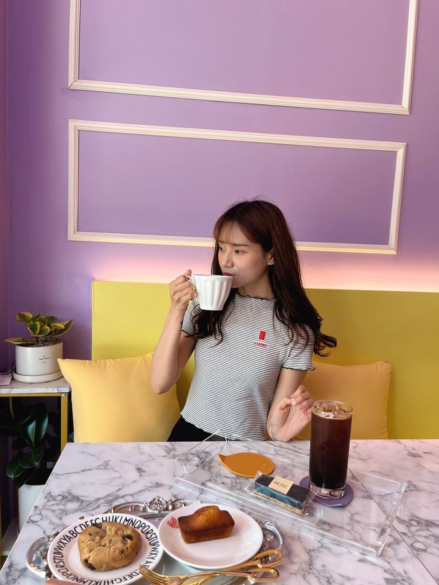 김포 라베니체 속 보라빛 감성 디저트 카페🍪
