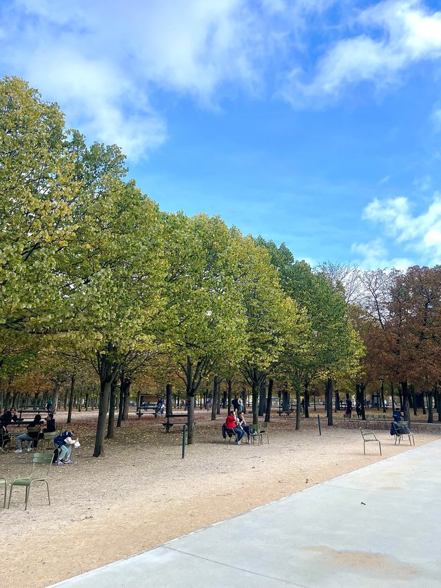 法國巴黎秋天必去最美公園-盧森堡公園