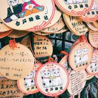 招財貓的發源地：淺草「今戶神社」無論是單身或是戀愛升溫也要一段好姻緣吧！