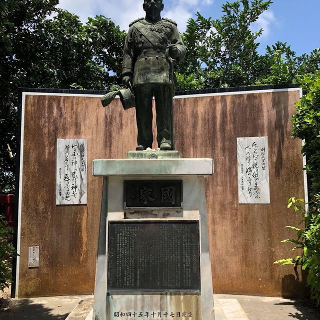沖繩著名波上宮🫶🏻海島出名崖邊神社⛩️