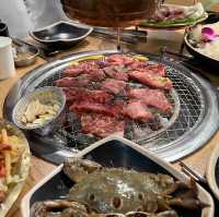 고기를 먹으면 샤브샤브와 셀프코너는 무료인 낙원갈비집!